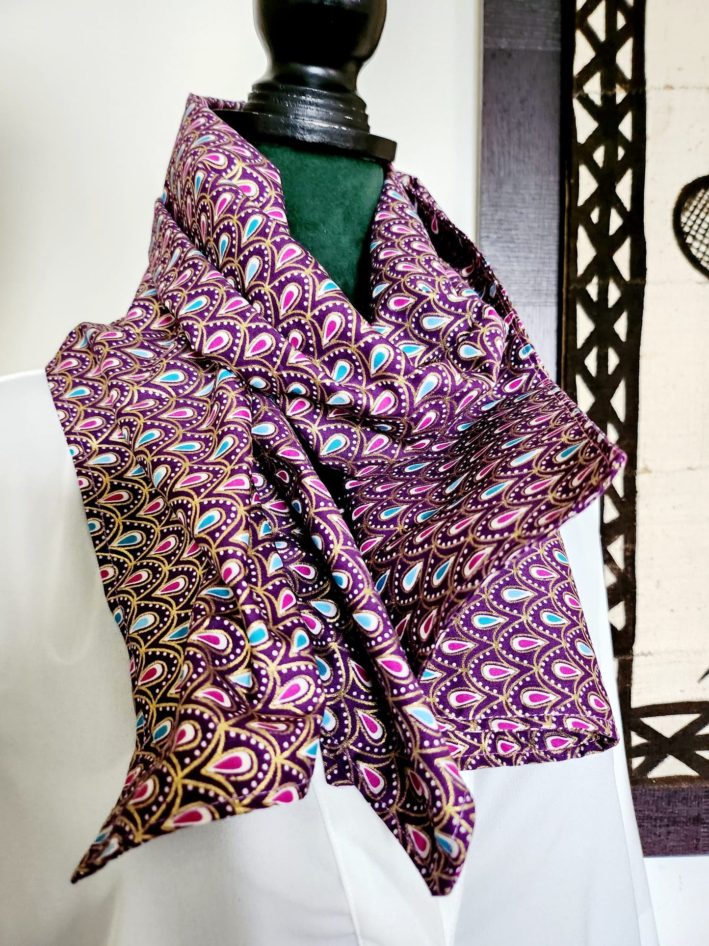 Echarpe, bandeau "Nour"