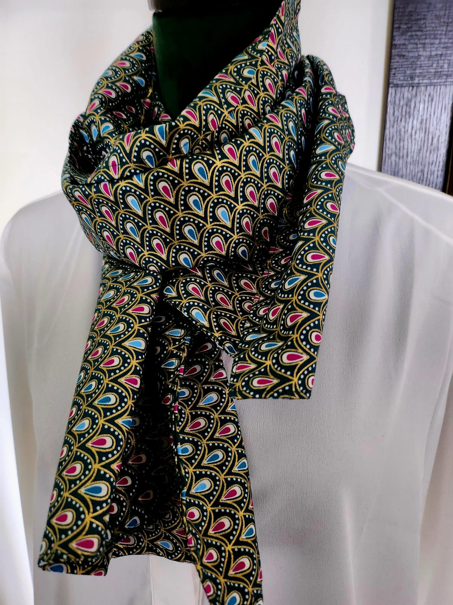 Echarpe, bandeau "Nour"