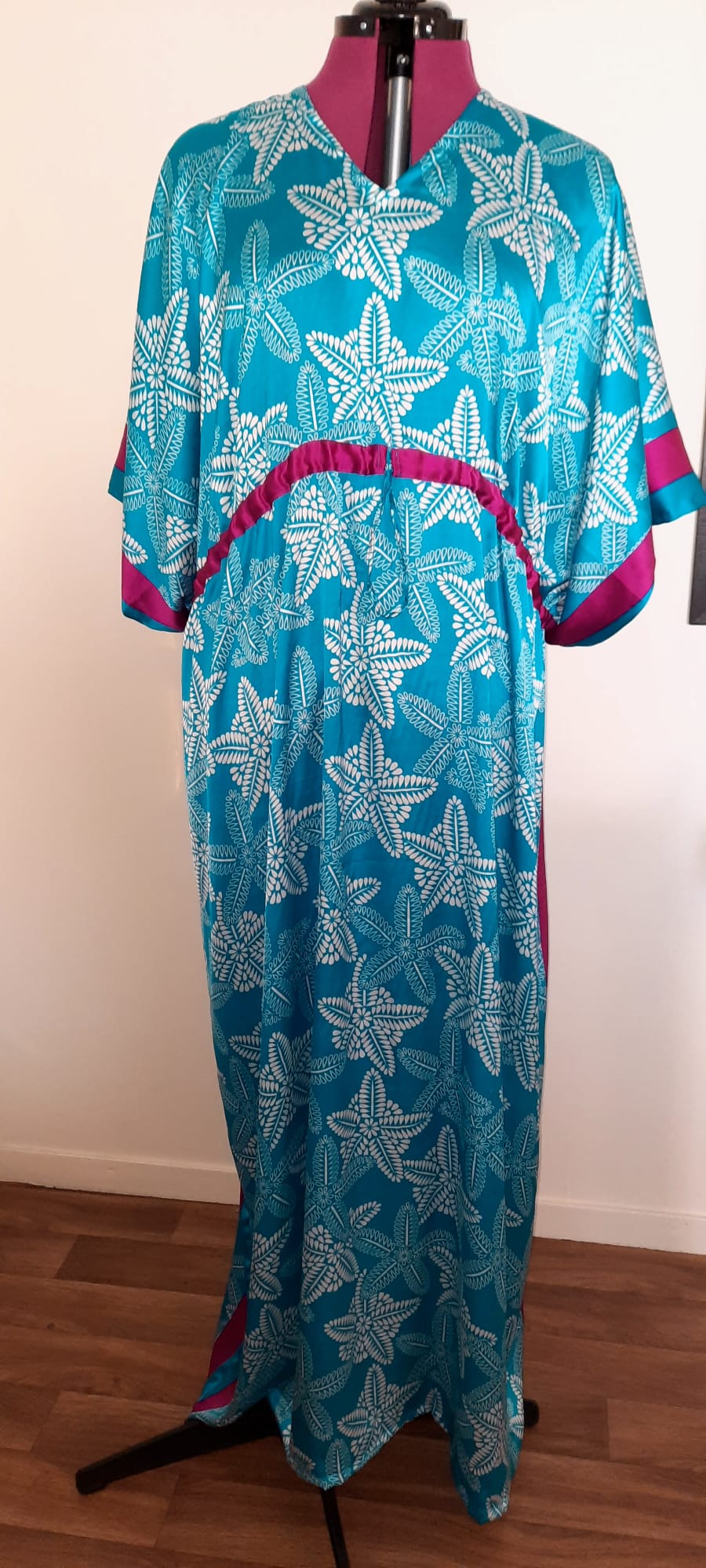 Robe en soie "Celestine"