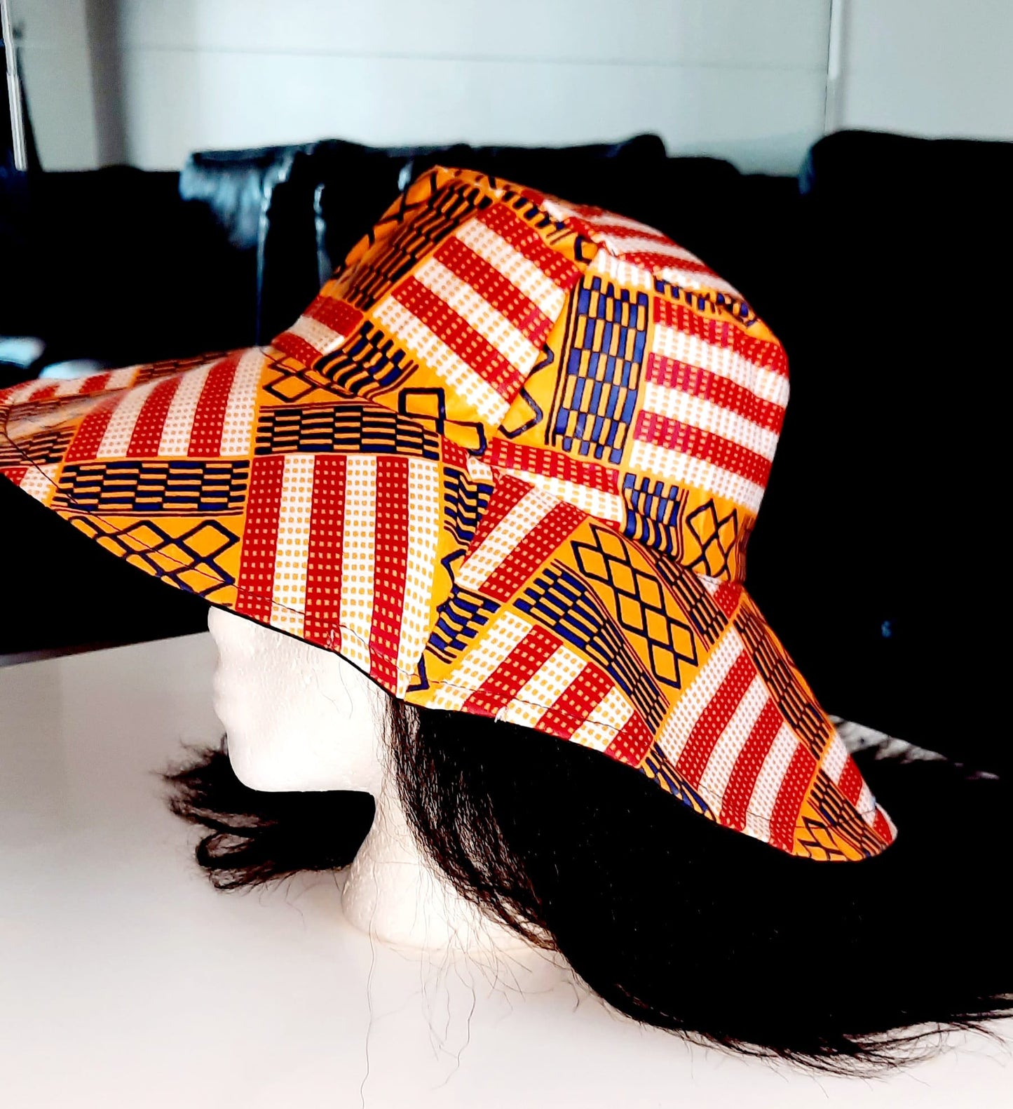 Chapeau en wax"Penda"