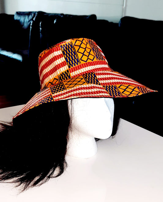 Chapeau en wax"Penda"